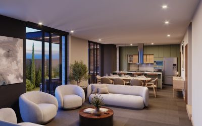 02, Area social casa tipo B, materiales tipo B, SAN RAFAEL