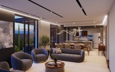 03, Area social casa tipo B, materiales tipo A + iluminacion pro, SAN RAFAEL