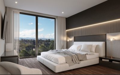 04, Dormitorio master, casa tipo A, acabados tipo A, SAN RAFAEL