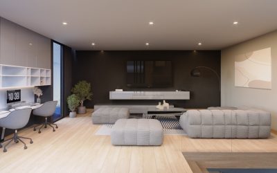 09, Sala familiar, casa tipo B, materiales tipo B, SAN RAFAEL